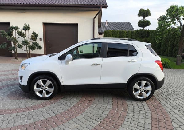 Chevrolet Trax cena 35900 przebieg: 182340, rok produkcji 2013 z Końskie małe 781